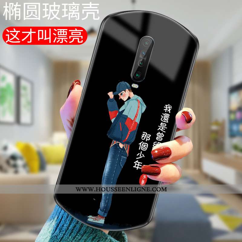 Housse Xiaomi Mi 9t Pro Tendance Silicone Petit Noir Amoureux Coque Tout Compris