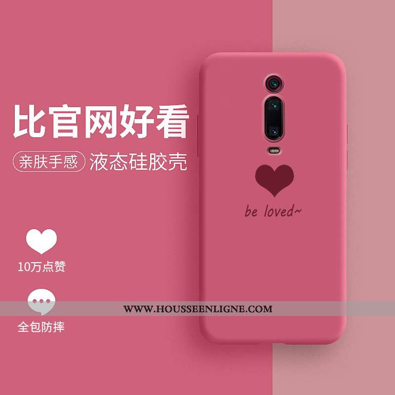 Housse Xiaomi Mi 9t Pro Ultra Tendance Incassable Étui Mode Créatif Net Rouge