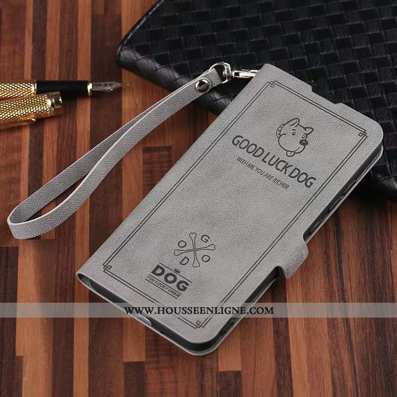 Housse Xiaomi Mi 9t Protection Personnalité Clamshell Incassable Vintage Simple Tout Compris Marron
