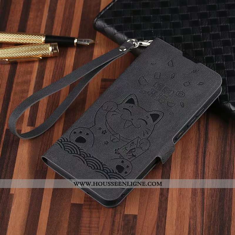 Housse Xiaomi Mi 9t Protection Personnalité Clamshell Incassable Vintage Simple Tout Compris Marron