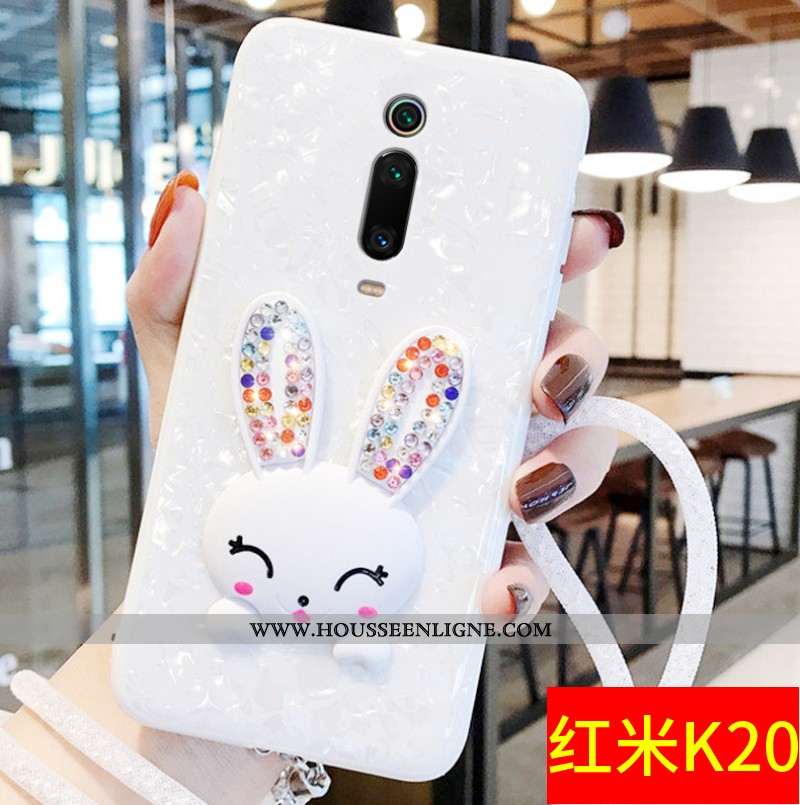 Housse Xiaomi Mi 9t Protection Personnalité Rose Incassable Rouge Étui Charmant