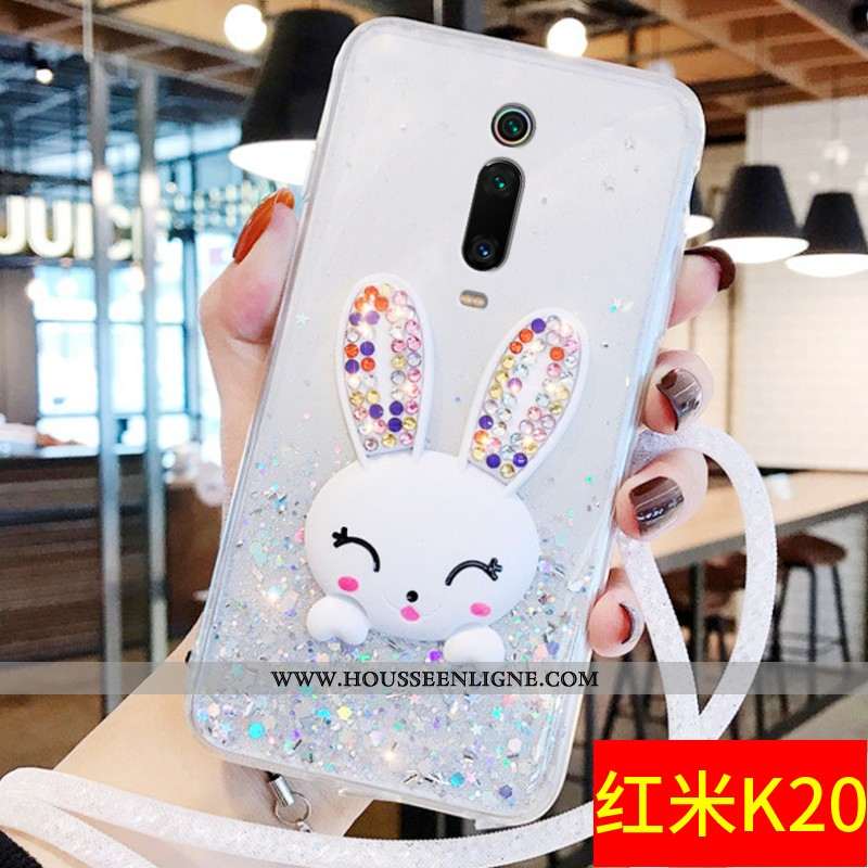 Housse Xiaomi Mi 9t Protection Personnalité Rose Incassable Rouge Étui Charmant