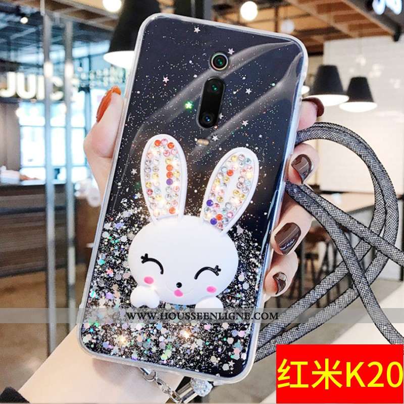 Housse Xiaomi Mi 9t Protection Personnalité Rose Incassable Rouge Étui Charmant