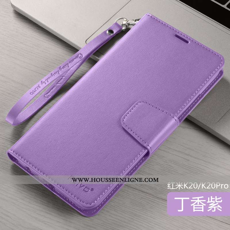 Housse Xiaomi Mi 9t Protection Ultra Tout Compris Incassable Légère Téléphone Portable Cuir Rose