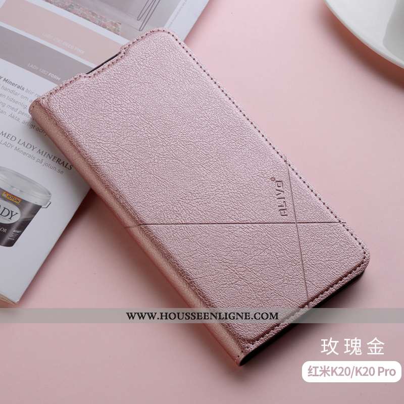 Housse Xiaomi Mi 9t Silicone Protection Petit Incassable Rouge Téléphone Portable Clamshell Rose