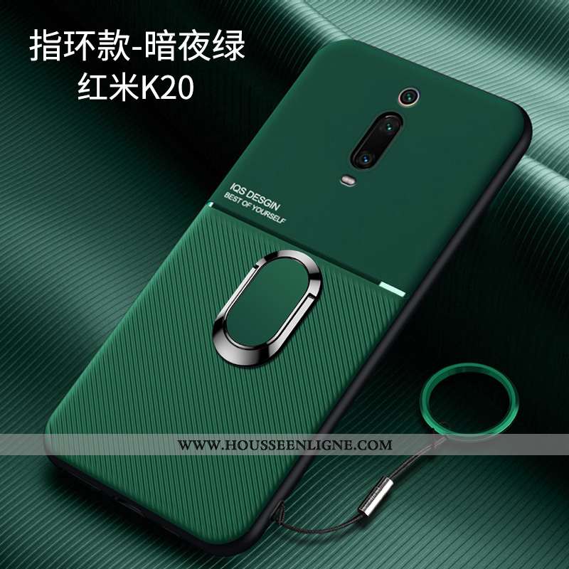 Housse Xiaomi Mi 9t Silicone Protection Ultra Net Rouge Coque Étui Personnalité Bleu