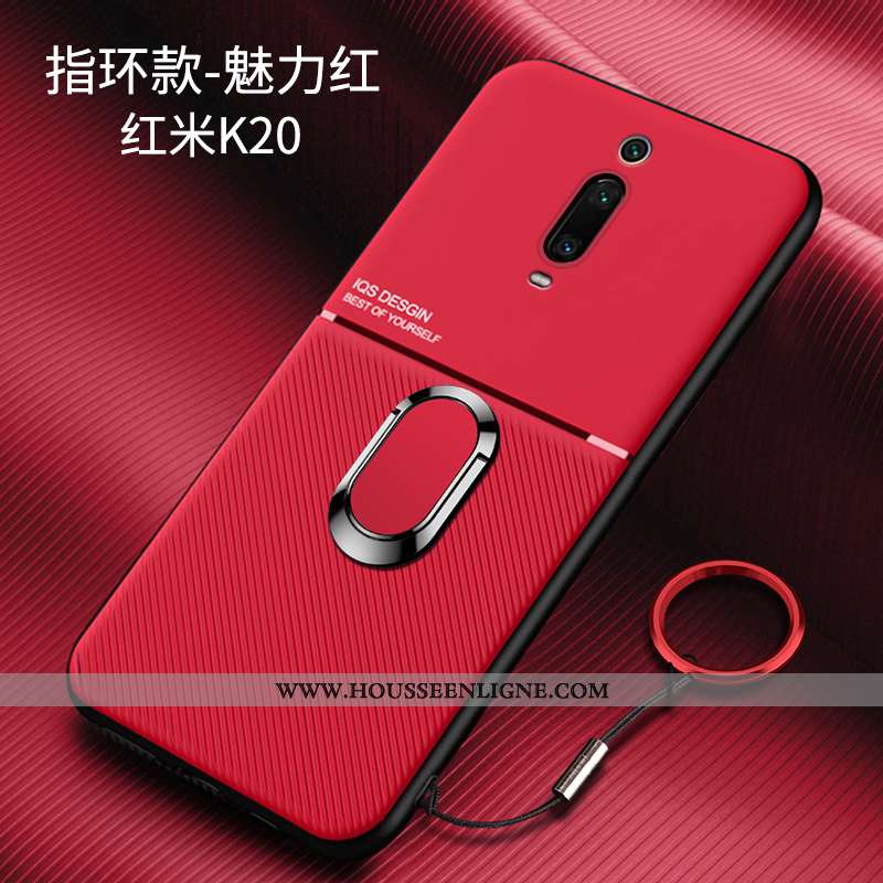 Housse Xiaomi Mi 9t Silicone Protection Ultra Net Rouge Coque Étui Personnalité Bleu