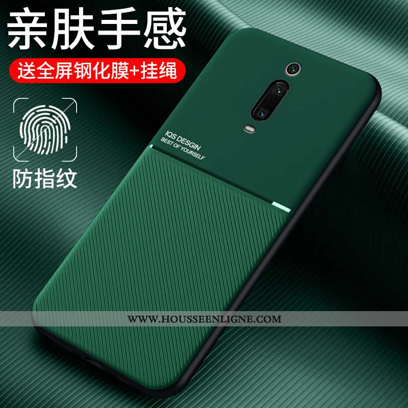 Housse Xiaomi Mi 9t Silicone Protection Ultra Net Rouge Coque Étui Personnalité Bleu