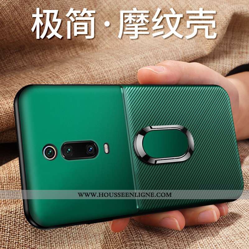 Housse Xiaomi Mi 9t Silicone Protection Ultra Net Rouge Coque Étui Personnalité Bleu