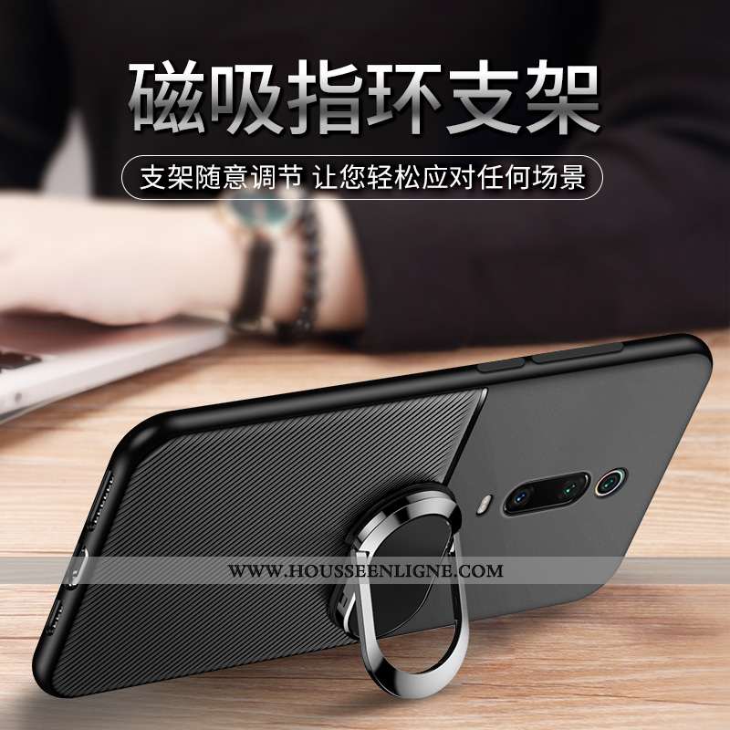 Housse Xiaomi Mi 9t Silicone Protection Ultra Net Rouge Coque Étui Personnalité Bleu