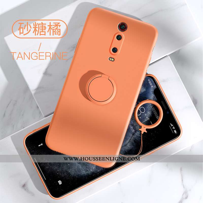 Housse Xiaomi Mi 9t Silicone Protection Étui Rouge À Bord Tout Compris Coque