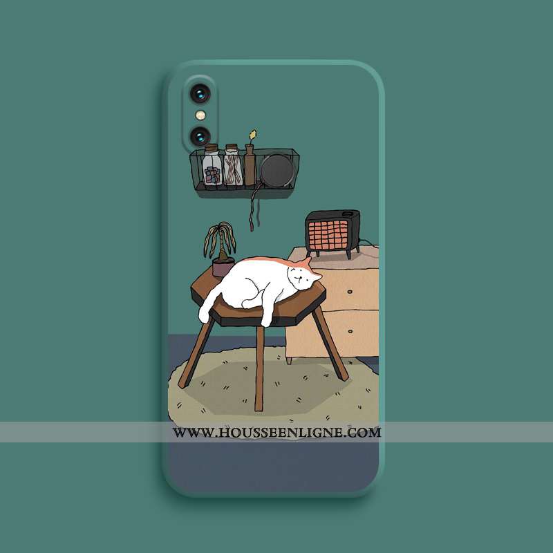 Housse Xiaomi Mi A1 Personnalité Créatif Fluide Doux Incassable Dessin Animé Petit Ultra Bleu