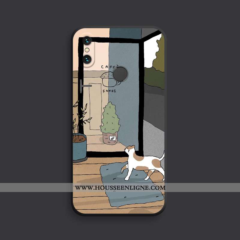 Housse Xiaomi Mi A1 Personnalité Créatif Fluide Doux Incassable Dessin Animé Petit Ultra Bleu