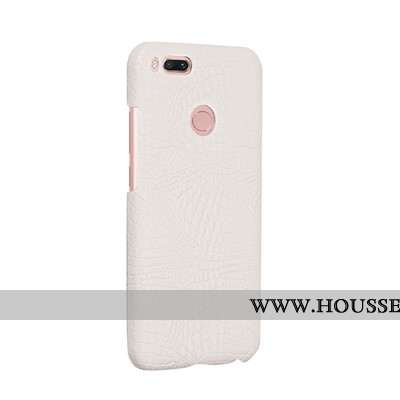 Housse Xiaomi Mi A1 Protection Cuir Téléphone Portable Petit Coque Rouge Difficile