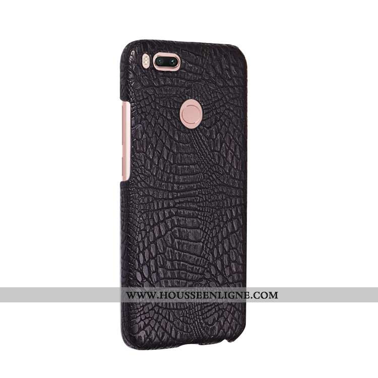Housse Xiaomi Mi A1 Protection Cuir Téléphone Portable Petit Coque Rouge Difficile