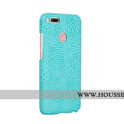Housse Xiaomi Mi A1 Protection Cuir Téléphone Portable Petit Coque Rouge Difficile