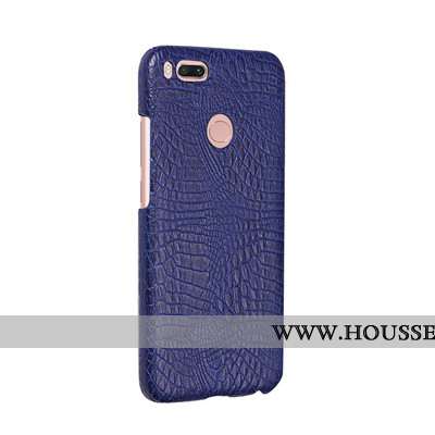 Housse Xiaomi Mi A1 Protection Cuir Téléphone Portable Petit Coque Rouge Difficile