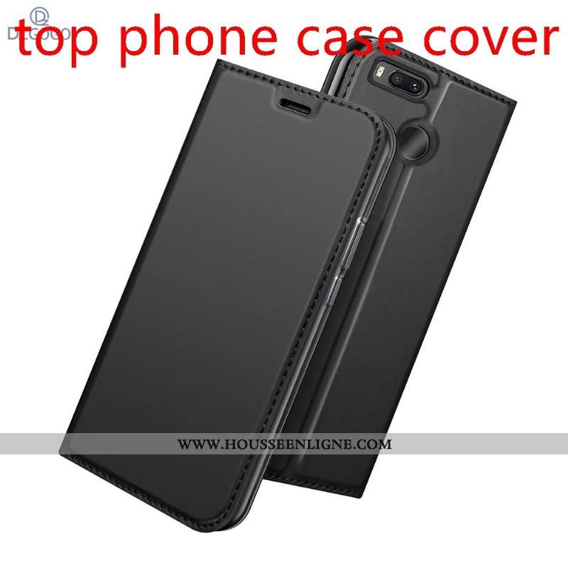 Housse Xiaomi Mi A1 Protection Téléphone Portable Carte Coque Bleu Petit