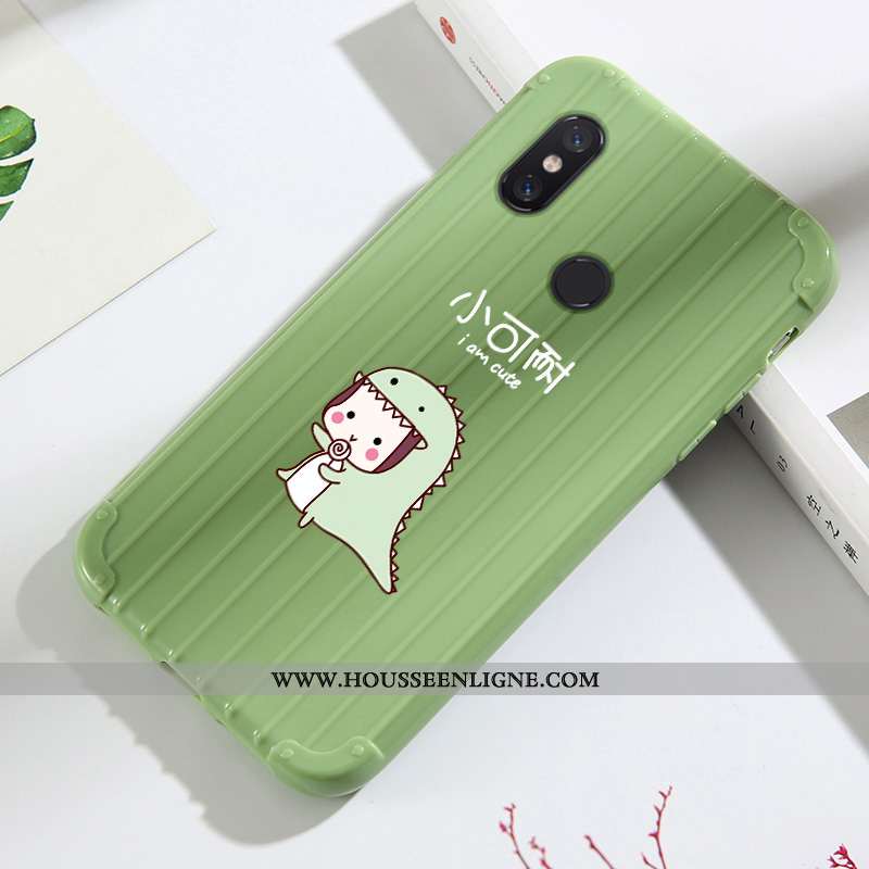 Housse Xiaomi Mi A2 Lite Charmant Tendance Fluide Doux Jeunesse Dessin Animé Incassable Net Rouge Ve
