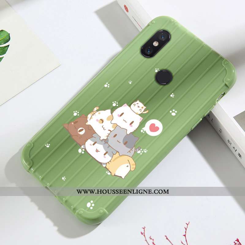 Housse Xiaomi Mi A2 Lite Charmant Tendance Fluide Doux Jeunesse Dessin Animé Incassable Net Rouge Ve