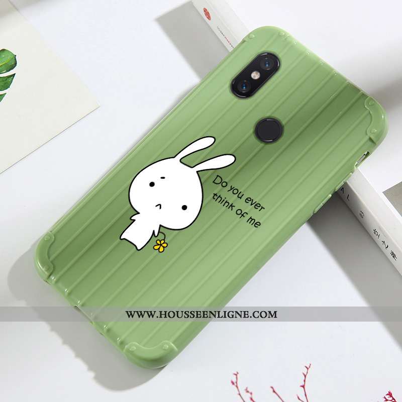 Housse Xiaomi Mi A2 Lite Charmant Tendance Fluide Doux Jeunesse Dessin Animé Incassable Net Rouge Ve