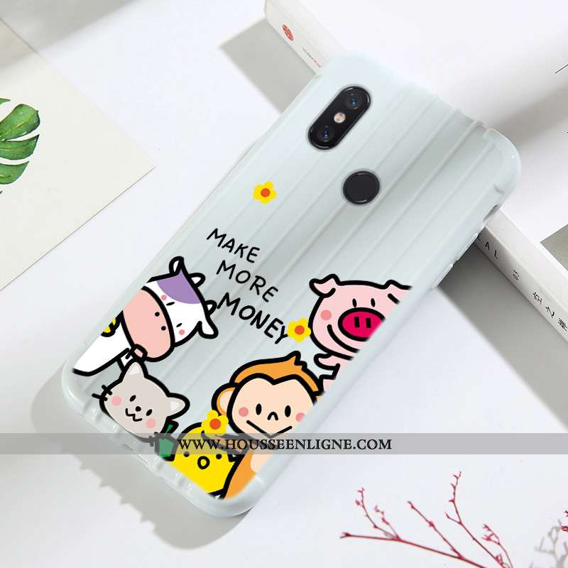Housse Xiaomi Mi A2 Lite Charmant Tendance Fluide Doux Jeunesse Dessin Animé Incassable Net Rouge Ve
