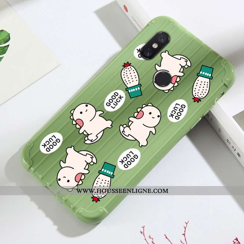 Housse Xiaomi Mi A2 Lite Charmant Tendance Fluide Doux Jeunesse Dessin Animé Incassable Net Rouge Ve