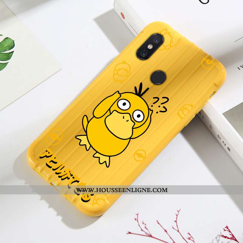 Housse Xiaomi Mi A2 Lite Charmant Tendance Fluide Doux Jeunesse Dessin Animé Incassable Net Rouge Ve
