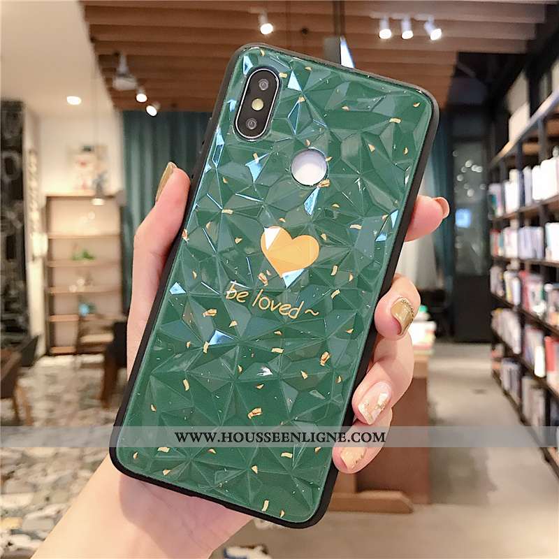Housse Xiaomi Mi A2 Lite Silicone Protection Téléphone Portable Tendance Créatif Personnalité Rouge 