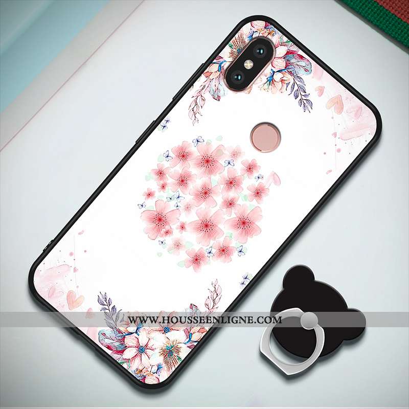 Housse Xiaomi Mi A2 Personnalité Créatif Incassable Téléphone Portable Support Dessin Animé Coque Ro