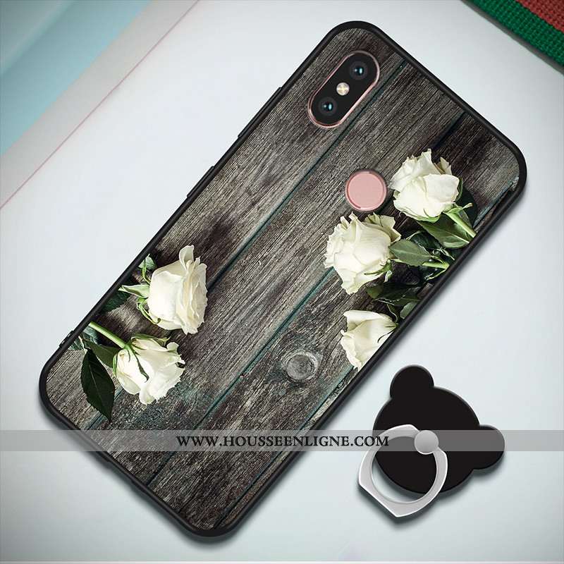 Housse Xiaomi Mi A2 Personnalité Créatif Incassable Téléphone Portable Support Dessin Animé Coque Ro