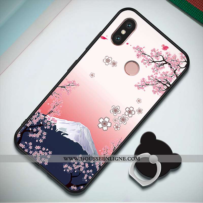 Housse Xiaomi Mi A2 Personnalité Créatif Incassable Téléphone Portable Support Dessin Animé Coque Ro