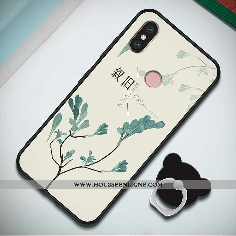 Housse Xiaomi Mi A2 Personnalité Créatif Incassable Téléphone Portable Support Dessin Animé Coque Ro