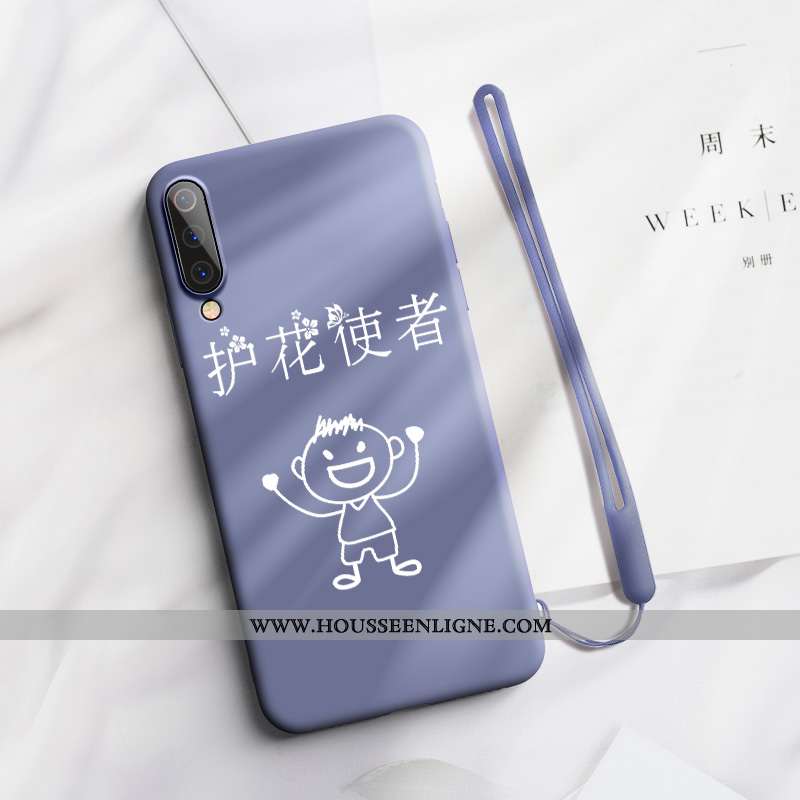 Housse Xiaomi Mi A3 Créatif Dessin Animé Personnalité Ultra Violet Tout Compris Légère