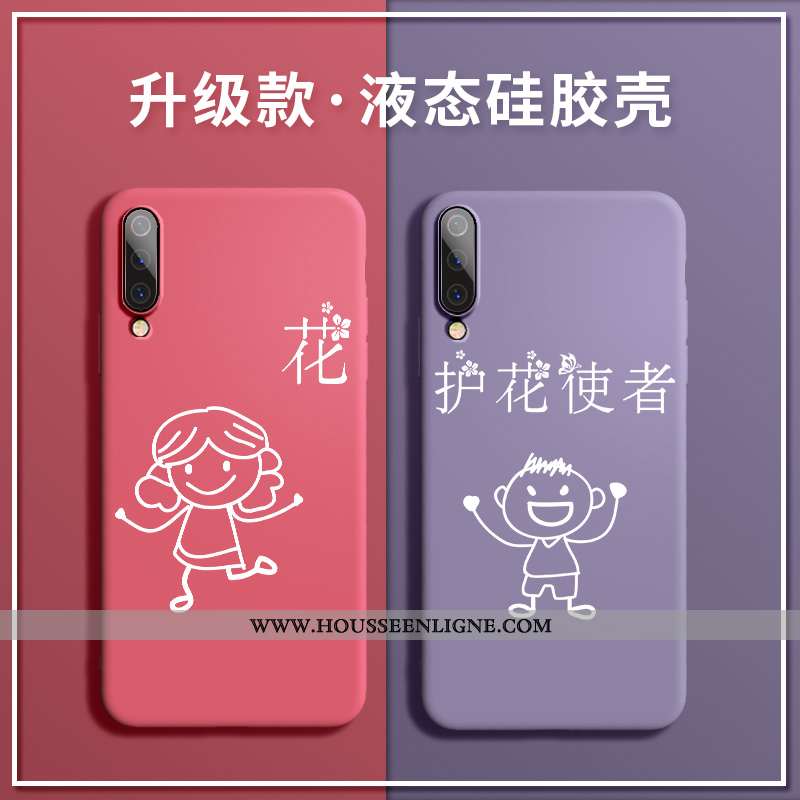 Housse Xiaomi Mi A3 Créatif Dessin Animé Personnalité Ultra Violet Tout Compris Légère
