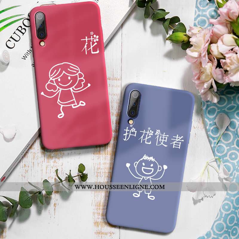 Housse Xiaomi Mi A3 Créatif Dessin Animé Personnalité Ultra Violet Tout Compris Légère