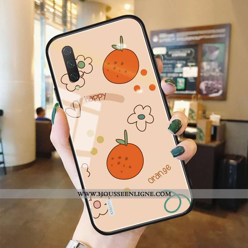 Housse Xiaomi Mi A3 Fluide Doux Silicone Fraise Frais Coque Protection Personnalisé Rose