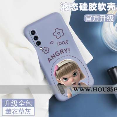 Housse Xiaomi Mi A3 Fluide Doux Silicone Tendance Coque Petit Vert Incassable Verte