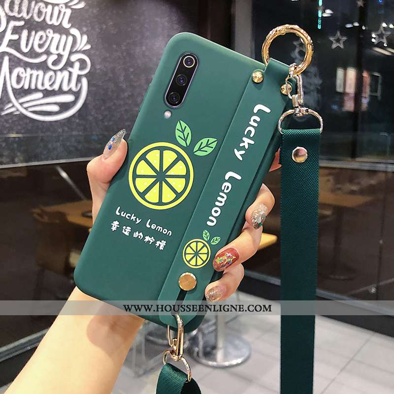 Housse Xiaomi Mi A3 Fluide Doux Silicone Vent Incassable Délavé En Daim Personnalisé Petit Armée Ver
