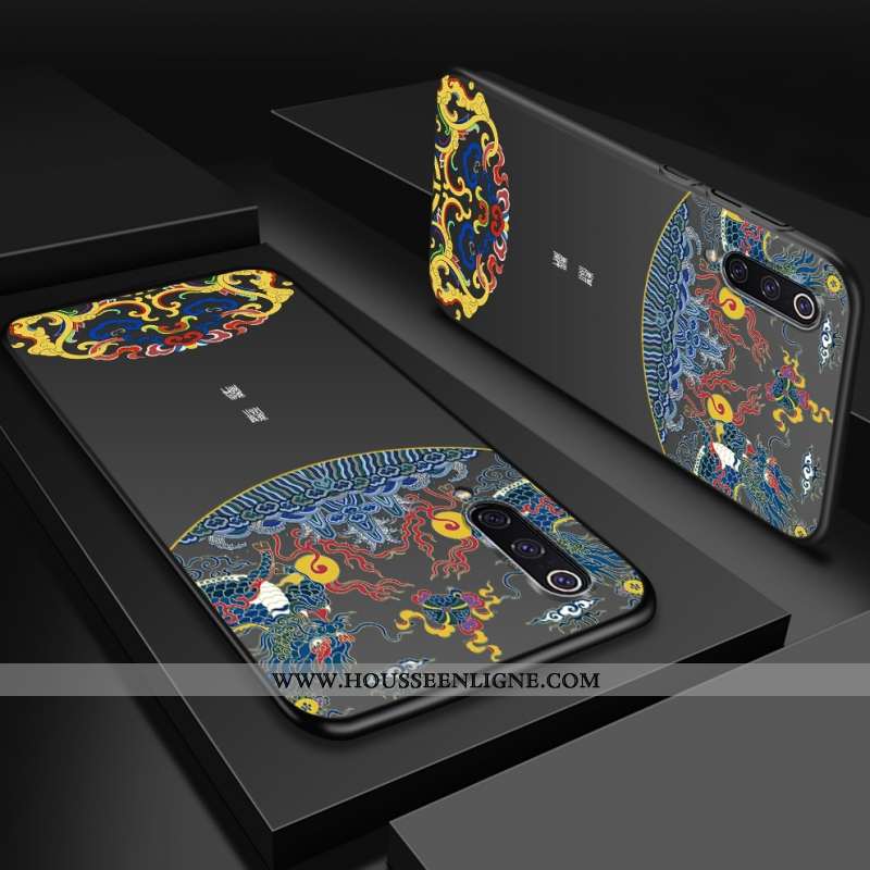 Housse Xiaomi Mi A3 Protection Délavé En Daim Magnétisme Rouge Ultra Coque Difficile