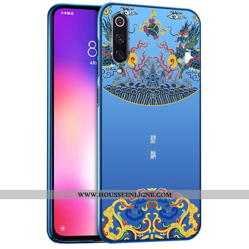 Housse Xiaomi Mi A3 Protection Délavé En Daim Magnétisme Rouge Ultra Coque Difficile