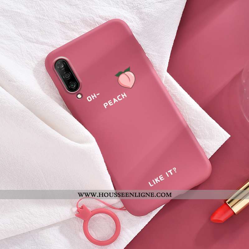 Housse Xiaomi Mi A3 Silicone Protection Coque Personnalité Net Rouge Fluide Doux Charmant Verte