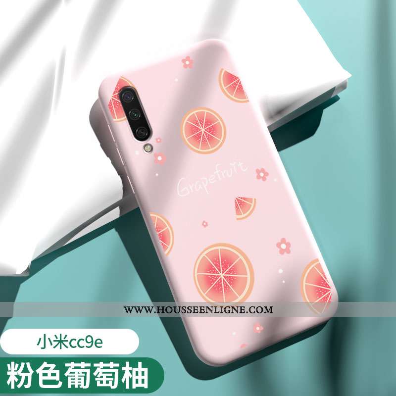 Housse Xiaomi Mi A3 Silicone Protection Créatif Vert Étui Petit Coque Verte