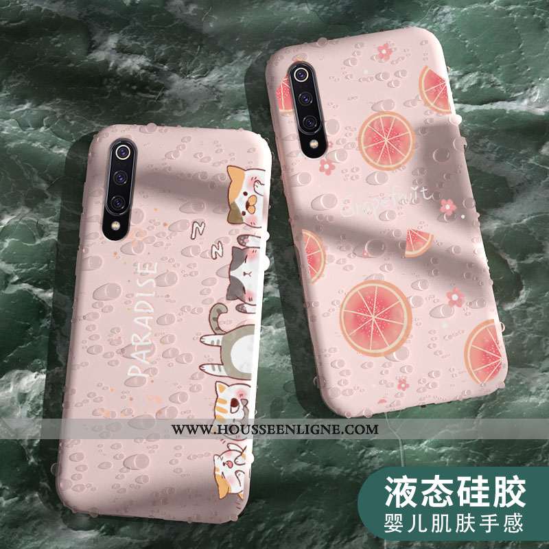 Housse Xiaomi Mi A3 Silicone Protection Créatif Vert Étui Petit Coque Verte