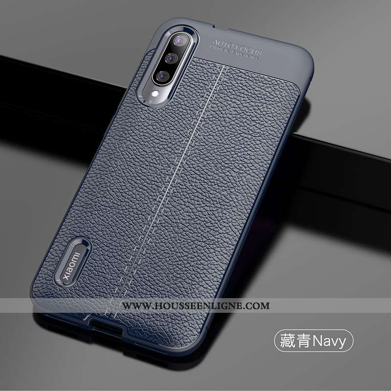 Housse Xiaomi Mi A3 Silicone Protection Luxe Business Fluide Doux Téléphone Portable Étui Rouge