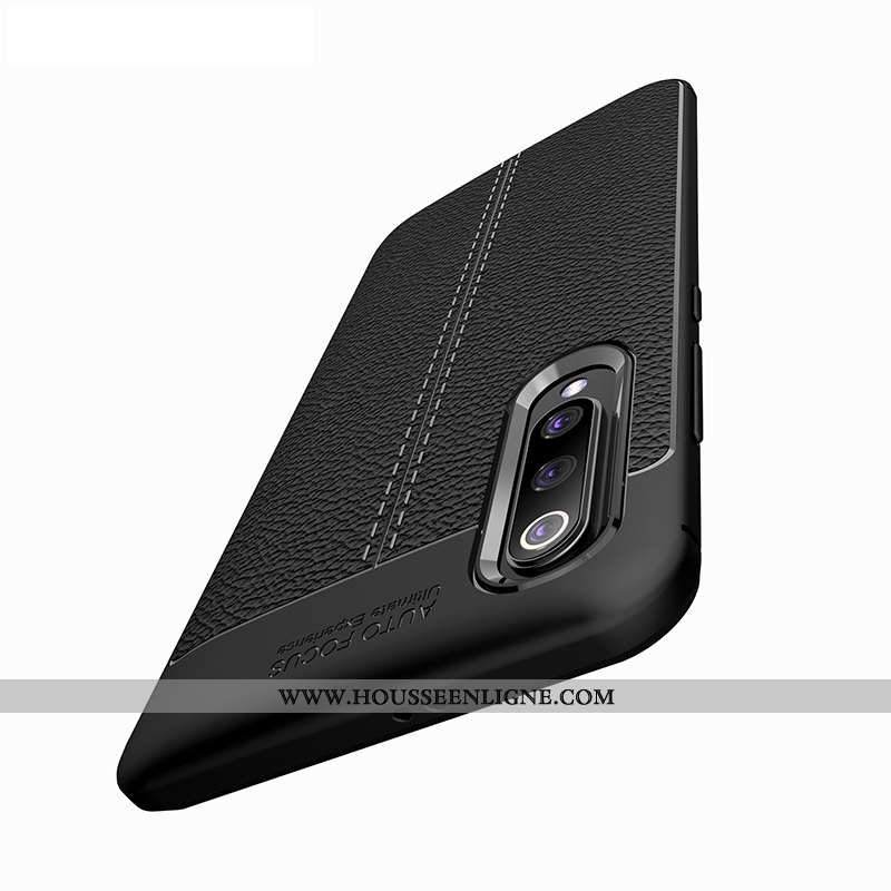 Housse Xiaomi Mi A3 Silicone Protection Luxe Business Fluide Doux Téléphone Portable Étui Rouge