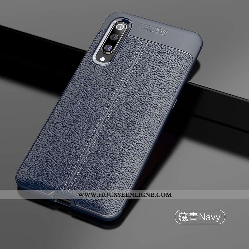Housse Xiaomi Mi A3 Silicone Protection Luxe Business Fluide Doux Téléphone Portable Étui Rouge