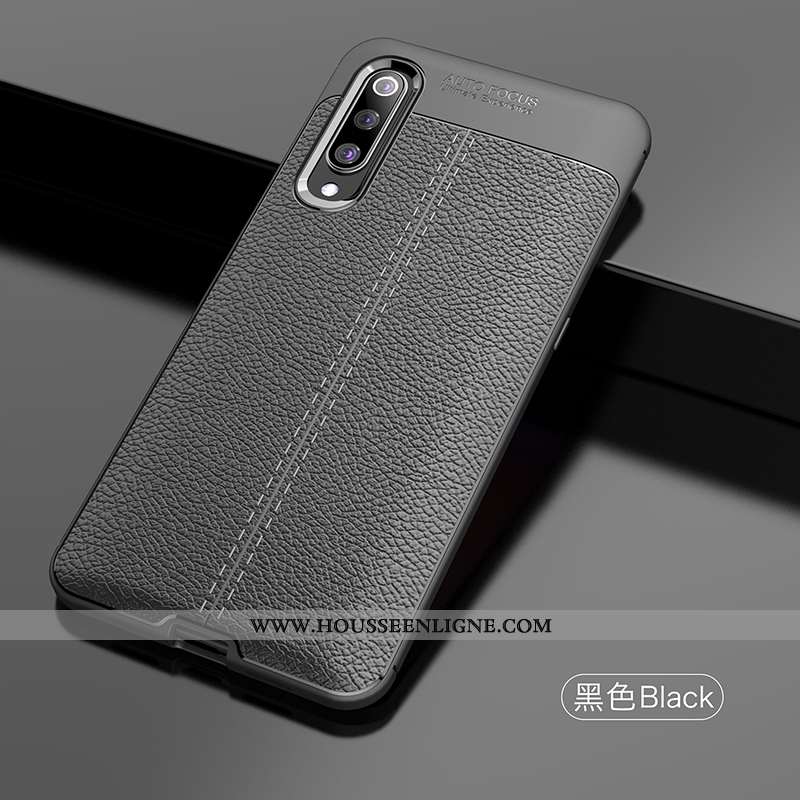 Housse Xiaomi Mi A3 Silicone Protection Luxe Business Fluide Doux Téléphone Portable Étui Rouge