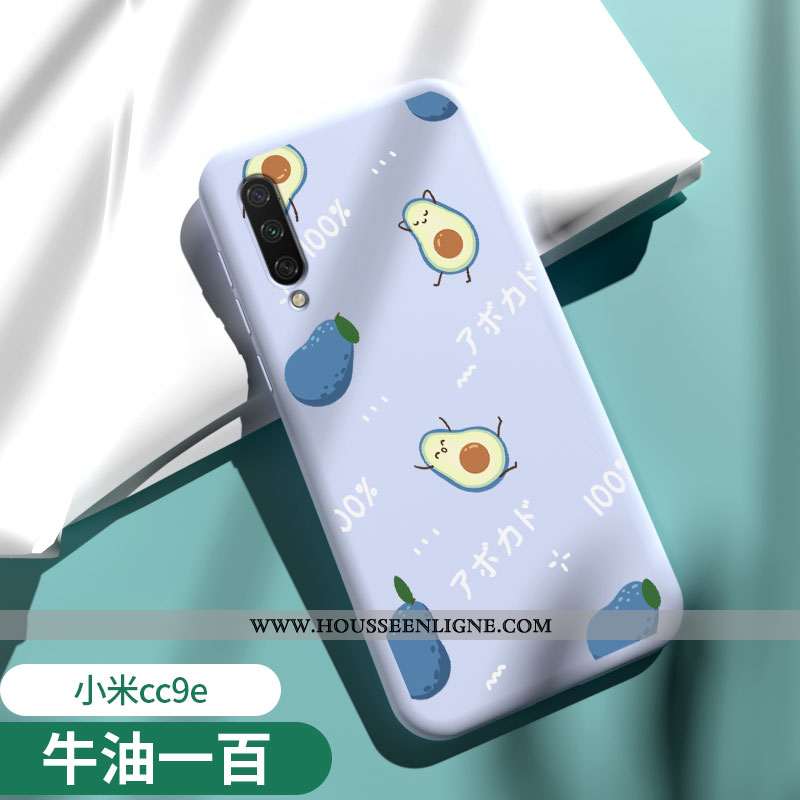Housse Xiaomi Mi A3 Silicone Protection Petit Ultra Incassable Amoureux Coque Bleu