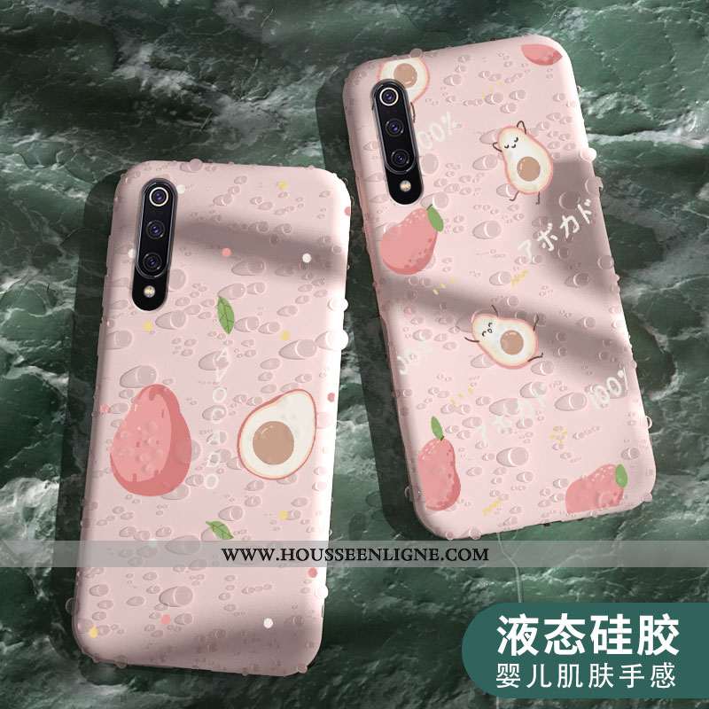 Housse Xiaomi Mi A3 Silicone Protection Petit Ultra Incassable Amoureux Coque Bleu